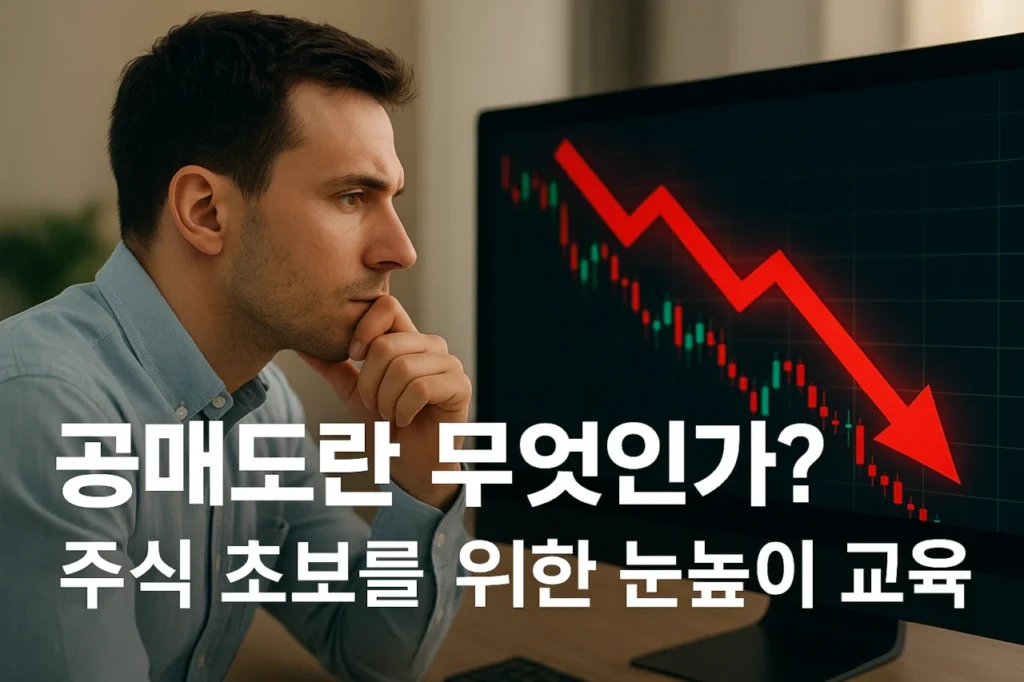 공매도란 무엇인가? 주식 용어 숏을 알아보자