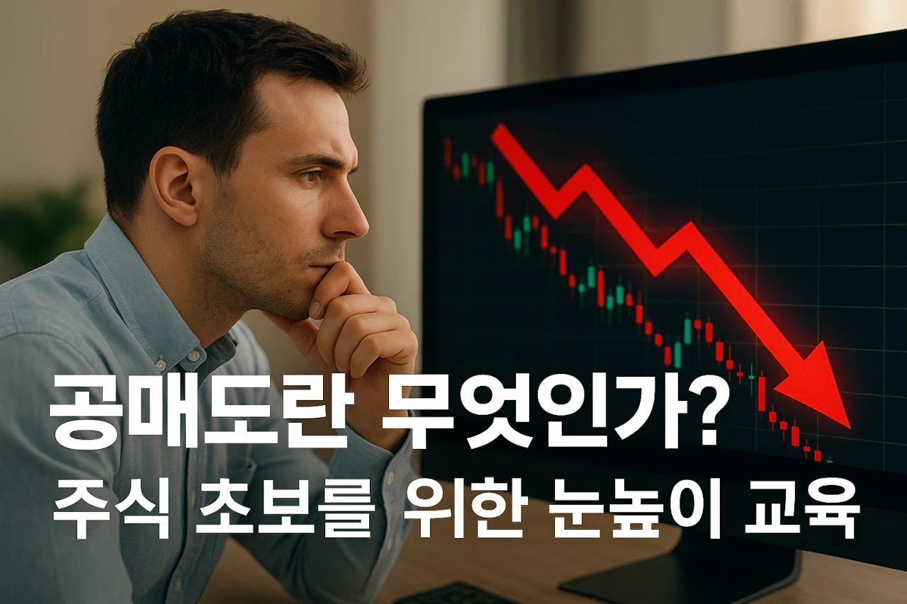 공매도란 무엇인가? 주식 용어 숏을 알아보자