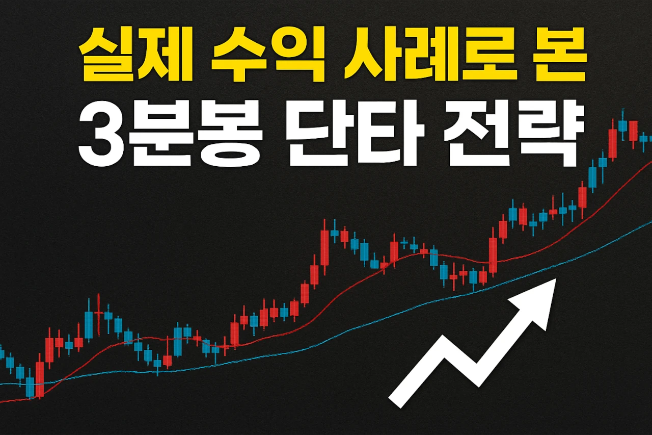 실제 수익 사례로 본 3분봉 단타 전략